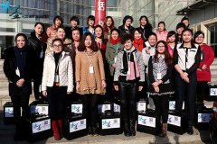 水墨化妆摄影培训学校为杰瑞集团打造造型