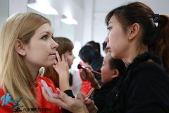 为福祖集团2014年会打造造型现场