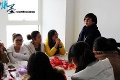 水墨化妆培训学校第九期十期班毕业沙龙会