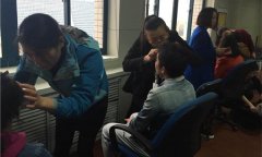 水墨化妆培训学校化妆师为“让梦想发声一路挺