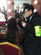 水墨化妆学校为烟台广播安德利地产客户答谢会