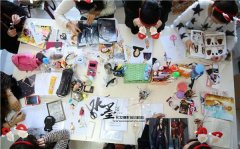 水墨化妆培训学校的那群未来的化妆师