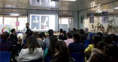 水墨张校长再次受邀为安联员工讲解色彩课程
