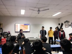 水墨再次受邀为新方向艺考生讲解个人造型课程