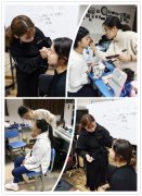 水墨团队多次为新方向艺考生培训化妆造型课程