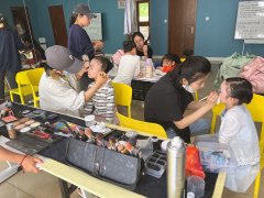 水墨美业化妆团队助力“童心悦动，闪耀未来”